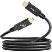 S-Tek 8K Thunderbolt-4 Cable 2m Black
