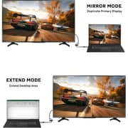 S-Tek 4K Display Port To HDMI Adpater Silver