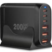 S-Tek 200W Mobile Power Adapter Black