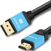 S-Tek 4K@30Hz Display Port to HDMI Cable 2m Black