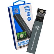 S-Tek M.2 Nvme Case USB 3.1 2TB Black