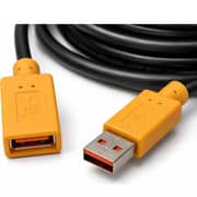 S-Tek Rewindable Extension USB 2.0 Type-A to A Cable 10m Black