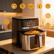 Hebat Digital Air Fryer - HT-864