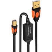 S-Tek Usb 2.0 Type-A to Type-B Extension with Booster Cable 15m Black