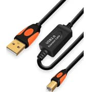S-Tek Usb 2.0 Type-A to Type-B Extension with Booster Cable 15m Black