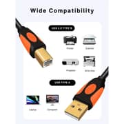 S-Tek Usb 2.0 Type-A to Type-B Extension with Booster Cable 15m Black