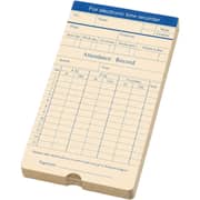 Time Recorder Machine Cards Pack of 100
