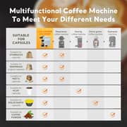 Hebat Cyber Semi Automatic Coffe Maker - HT-837