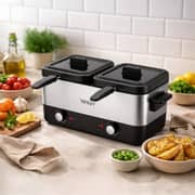 Hebat Double Deep Fryer - HT-877