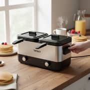 Hebat Double Deep Fryer - HT-877