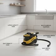 Hebat Steam Spot Cleaner Yellow/Black - HT-883