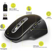 Port Office Executive Bluetooth Mouse Black - 900716