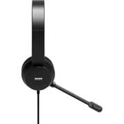 Port Connect Wired Over Ear Headset Black