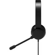 Port Connect Wired Over Ear Headset Black