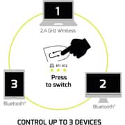 Port Ultimate Rechargeable Bluetooth Mouse Black - 910203