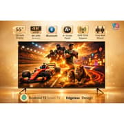 VG 55inch Edgeless 4k Ultra HD Smart Television (2026 Model) - VGLED55AOU