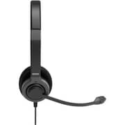 Port Connect Pro ON'R300 Wired Over Ear Headset Black