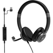 Port Connect Pro ON'R300 Wired Over Ear Headset Black