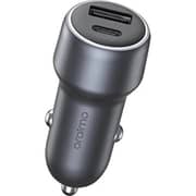 Oraimo PowerDrive 301 Pro 30W Dual Port Car Charger Chrome - OCC-5301D-CHROME