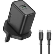 Oraimo PowerGaN 351 Wall Charger Black - OCW-5351UCC-BK