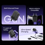 Oraimo PowerGaN 451 Wall Charger White - OCW-5451UCC-WH