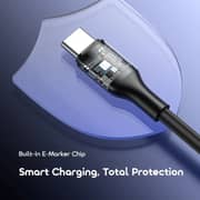 Oraimo RobustLine USB-C To USB-C Cable 1m Black - OCD-1145CC-BK 