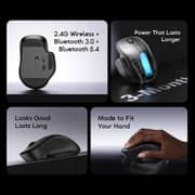 Oraimo ClickFlow 2 Wireless Mouse Black - OF-M210N-BK