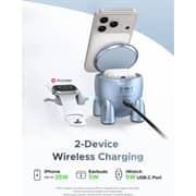 Ugreen UNO Rocket Shape Wireless Charger Blue - 65300