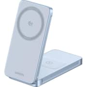 Ugreen MagFlow 2-in-1 Wireless Charger Silver Gray - 55963