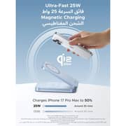 Ugreen MagFlow 2-in-1 Wireless Charger Silver Gray - 55963
