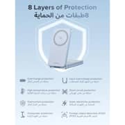Ugreen MagFlow 2-in-1 Wireless Charger Silver Gray - 55963