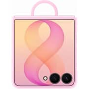Samsung Silicone Ring Magnet Case Pink Galaxy Flip8 - EF-EF776CVEGWW
