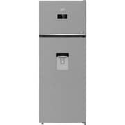 Beko Top Mount Refrigerator 406L Silver - RDNE455M20XBIDTEWEG