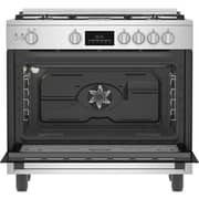 Beko 5 Burner Gas Cooker 90cm Black/Silver - BGGR 11228