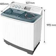 Super General Semi Automatic Washing Machine 9 kg - SGW95N