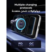 Ugreen 3-Port Fast Car Charger Black - 45843