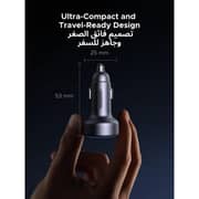 Ugreen 3-Port Fast Car Charger Black - 45843
