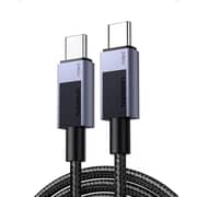 Ugreen Fast Charging USB-C To USB-C Cable 1m Space Gray/Black - 45067
