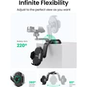 Ugreen LP405 Waterfall-Shaped Phone Mount Black - 20473