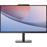 Lenovo V100 All-in-One (2023) Desktop - Intel N100 / 23.8inch FHD / 256GB SSD / 8GB RAM / Shared Intel UHD Graphics / Windows 11 Pro / English Keyboard / Eclipse Black / Middle East Version - [13BE0013GP]