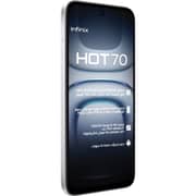 Infinix HOT 70 4G 128GB 4GB RAM Silver Dancer Dual Sim Smartphone with Charger