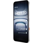 Infinix HOT 70 4G 128GB 4GB RAM Silver Dancer Dual Sim Smartphone with Charger