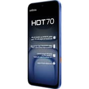 Infinix HOT 70 4G 256GB 8GB RAM Dive Blue Dual Sim Smartphone with Charger