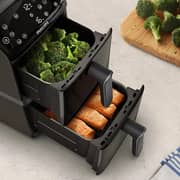 Philips 4000 Series Stacked Dual Basket Airfryer - NA460/09