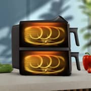 Philips 4000 Series Stacked Dual Basket Airfryer - NA460/09