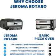 Jeroma Rotaro Electric Rotating Pizza Oven