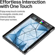 HP OmniBook X Flip 2-in-1 Convertible (2026) Copilot+ PC - 3rd Series / Intel Core Ultra 7-355 / 14inch 2K / 1TB SSD / 16GB RAM / Shared Intel Graphics / Windows 11 Home / English Keyboard / Meteor Silver / International Version - [14-KB0023DX]