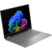 HP OmniBook X Flip 2-in-1 Convertible (2026) Copilot+ PC - 3rd Series / Intel Core Ultra 7-355 / 14inch 2K / 1TB SSD / 16GB RAM / Shared Intel Graphics / Windows 11 Home / English Keyboard / Meteor Silver / International Version - [14-KB0023DX]