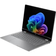 HP OmniBook X Flip 2-in-1 Convertible (2026) Copilot+ PC - 3rd Series / Intel Core Ultra 7-355 / 14inch 2K / 1TB SSD / 16GB RAM / Shared Intel Graphics / Windows 11 Home / English Keyboard / Meteor Silver / International Version - [14-KB0023DX]