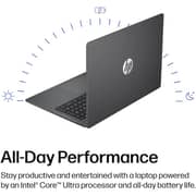HP OmniBook 3 (2025) Laptop - 2nd Series / Intel Core Ultra 7-255U / 16inch 2K / 512GB SSD / 16GB RAM / Shared Intel Graphics / Windows 11 Home / English Keyboard / Mica Silver / International Version - [16-BU0007DX]